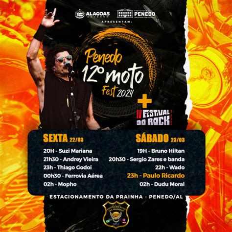 Penedo Moto Fest Traz Atra Es Do Festival Do Rock De Alagoas