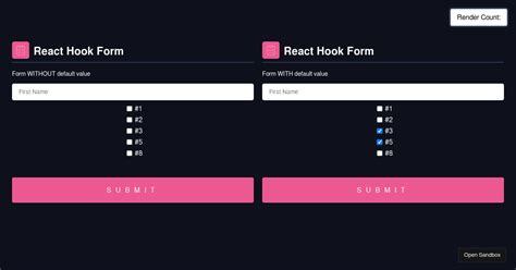 React Hook Form Array Setvalue Codesandbox