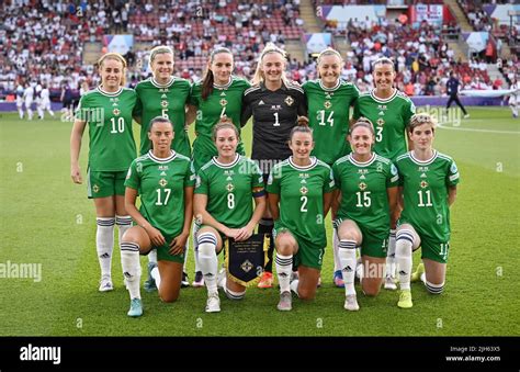 Northern ireland women's football team hi-res stock photography and ...