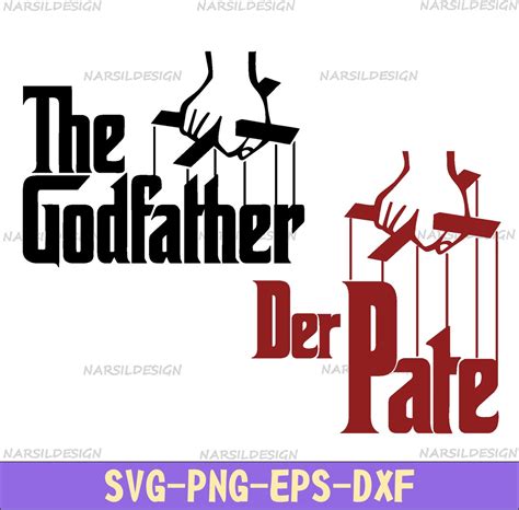 The Godfather Svg The Godfather Svg File The Godfather Png The