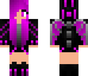 Ender Dragon Girl | Minecraft Skin