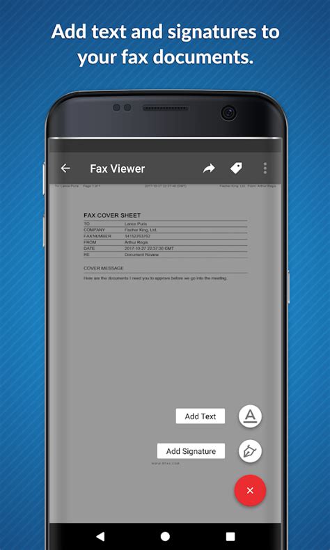 Efax Send Fax From Phone Android Apps On Google Play