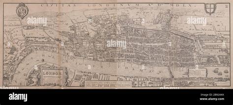 Agas Map Of London 1560 Hi Res Stock Photography And Images Alamy