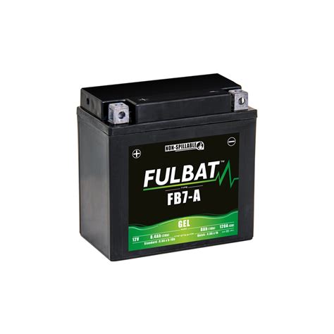 Fb A Gel Fulbat Mcycle Battery V Ah Sealed Bbl Batteries