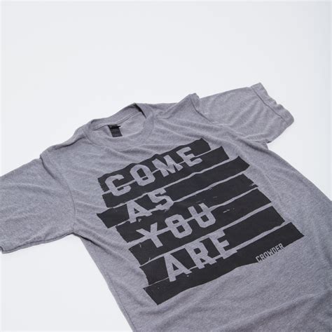 CROWDER MUSIC | Unisex Black "Come As You Are" T-shirt – David Crowder