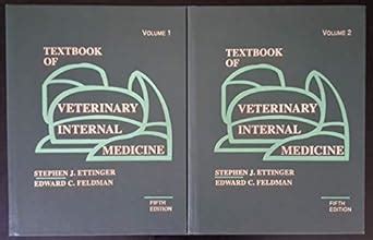 Amazon Fr Textbook Of Veterinary Internal Medicine Vol Set