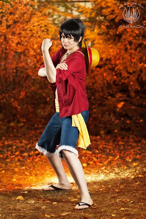 Luffy Cosplay Boy