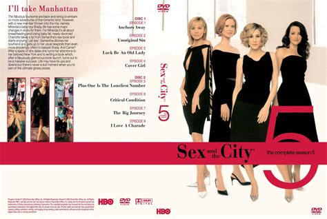 Jaquette DVD de Sex and the city Saison 5 Zone 1 Cinéma Passion