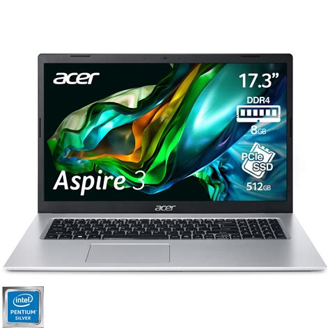 Лаптоп Acer Aspire 3 A317 33 Intel® Pentium® Silver N6000 17 3 Full