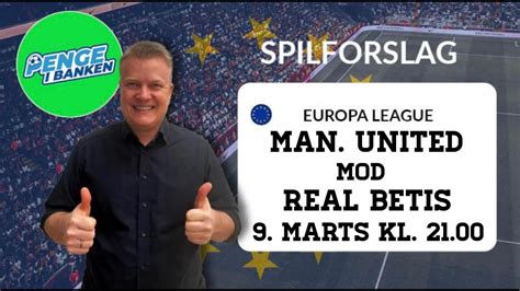 Odds Og Spilforslag Europa League Man United Jagter Oprejsning Mod