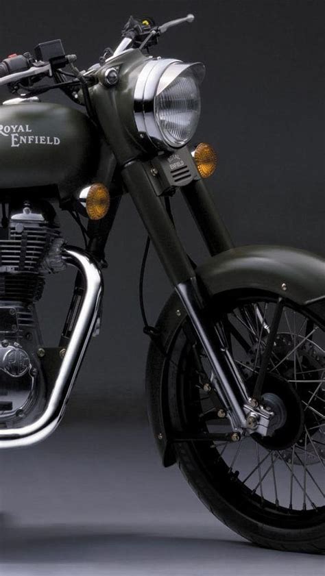 Royal Enfield Bullet In Military Color Royal Enfield Bullet Military Color Hd Phone Wallpaper