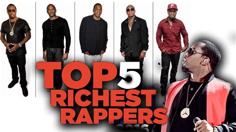 Top 5 Richest Rapper In The World Mytop5knowledge