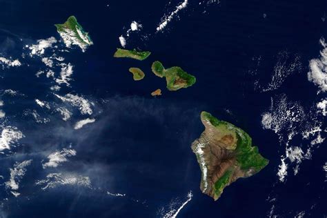 Hawaii S Major Landmasses