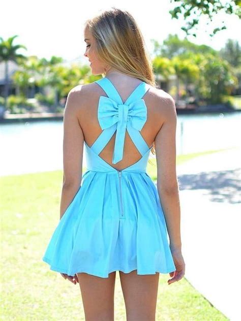 Para las que aman ser el centro de atención Light Blue Dresses Fancy