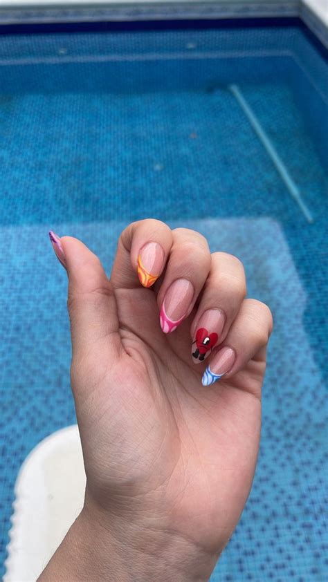 U As Para Bad Bunny Manicura De U As Colores De U As De Gel