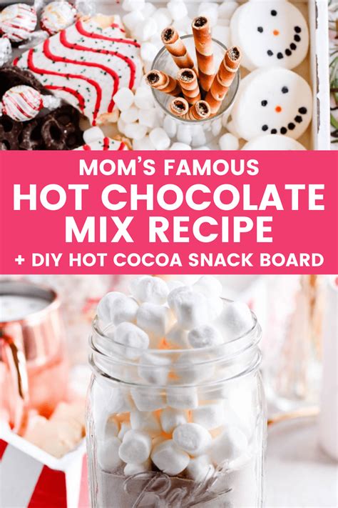Mom S Famous Hot Chocolate Mix Recipe Something Swanky