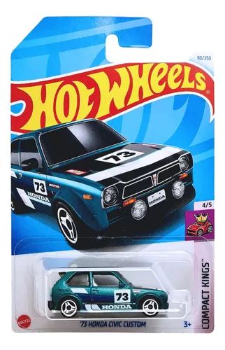 Cochecito Miniatura Hot Wheels Honda Civic Custom Mattel Mercadolibre