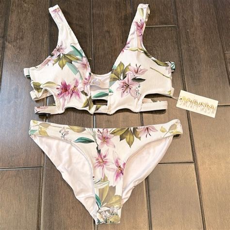 Tinibikini Swim Tinibikini New Floral Bikini Poshmark