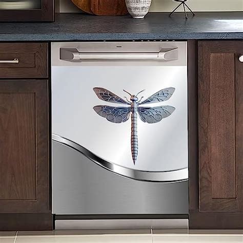 Amazon Dandelion Painting Magnetic Decal Dishwasher Cover Magnet