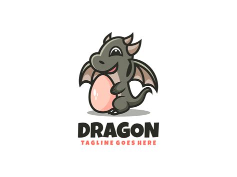 Dragon Mascot Cartoon Logo Graphic by artnivora.std · Creative Fabrica