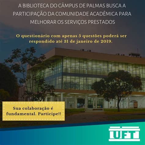 Uft Palmas Cursos - Biblioteca UFT Palmas | Palmas TO