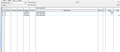 Ecriture Comptable De Frais Bancaire Sur Logiciel Sage De Comptabilit