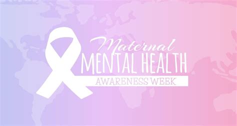 Maternal Mental Health Awareness Week Background Illustration 45805804