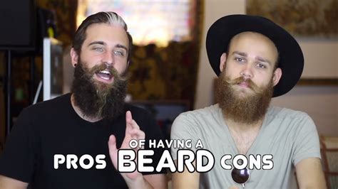 Pros Cons Of Having A Beard The Gay Beards YouTube