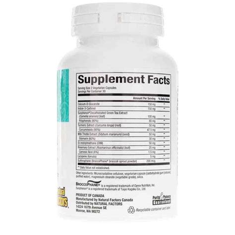 WomenSense EstroSense, Natural Factors