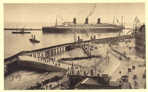 Carte Postale Le Havre Entr E Dans La Port Du Paquebot Ile De