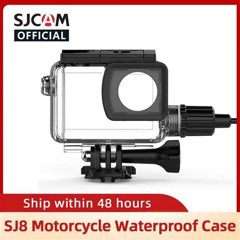 SJCAM SJ8 SERIES Motorcycle Waterproof Case With 1 5m Cable Shopee