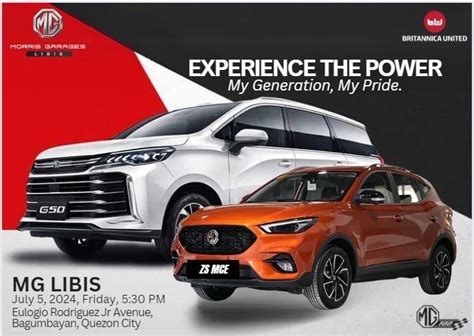 Exclusive Unit Launching Event Of Mg G50 And Mg Zs Mce Mg Libis