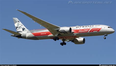 A6 BLV Etihad Airways Boeing 787 9 Dreamliner Photo By Fu WenJin ID