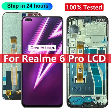 For Realme 6 Pro Rmx2061 Rmx2063 Lcd Display Screen Touch Panel