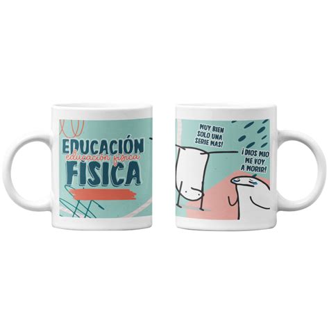 Tazones Tazas Blancas Profesor Educacion Fisica Regalo Redsale