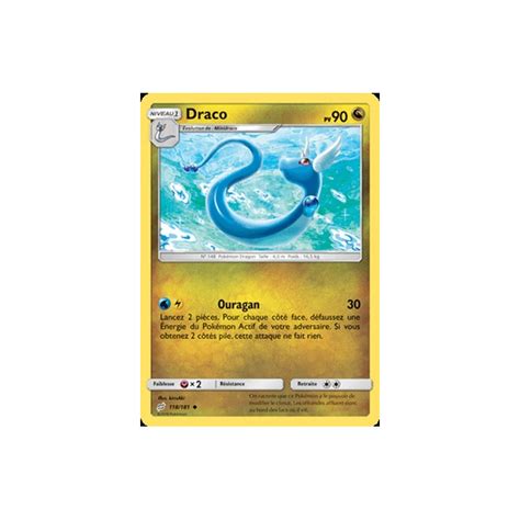 Tentacruel 61 181 SL9 Carte Pokémon peu commune neuve VF