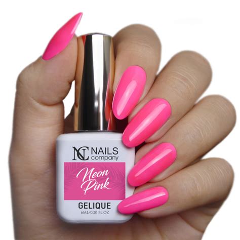 Lakier Hybrydowy Neon Pink Nc Nails Company