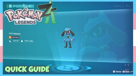 Where To Catch Riolu In Pokemon Legends Za Location Quick Guide Youtube