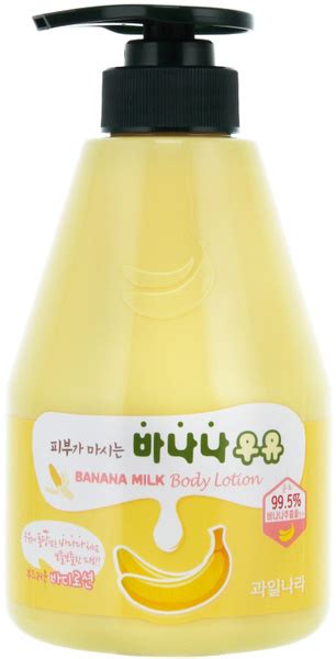 Лосьон для тела с экстрактом банана Welcos Kwailnara Banana Milk Body