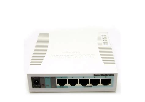 Jual Mikrotik RB260GS RB 260 GS Switch Managable 5 Port Gigabit Di