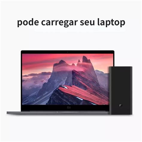 Power bank xiaomi 20000MAH 3 pro PLM07ZM turbo | MadeiraMadeira