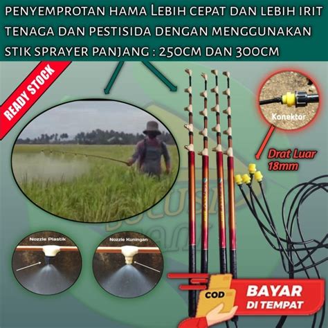 Jual Stik Sprayer Hama Alat Pertanian Stik Sprayer Panjang Tangki