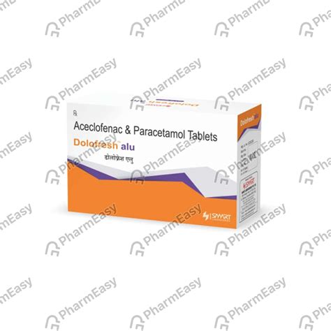 Dolofresh Alu Strip Of 10 Tablets Uses Side Effects Price Dosage