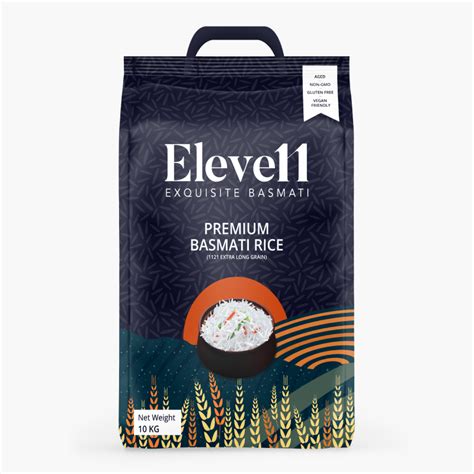 Buy Premium Basmati Rice Extra Long Grain Online - Elevenfoods Shop