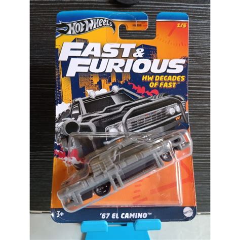 Jual Hot Wheels Decade Of Fast 67 El Camino Shopee Indonesia