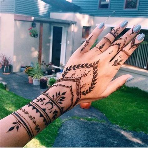 Tatuajes De Henna Sus Significados Originenes Y Dise Os Geniales