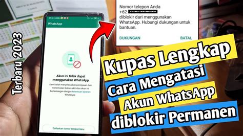 Wa Diblokir Karena Spam Akun Whatsapp Diblokir Permanen Tanpa Harus