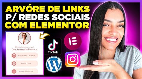 Como Criar Um Linktree No Elementor E Wordpress Para Redes Sociais