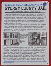 Storey County Jail - Nevada Historical Markers on Waymarking.com