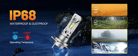 Fahren Newest H Led Headlight Bulb Lm Super Brighter